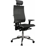 Кресло руководителя эргономичное Метта Yoga 4DF B2-5D - YM93 черный сиденье черный сетка с подголов. крестов. металл хром Кресло руководителя эргономичное Метта Yoga 4DF B2-5D - YM93 черный сиденье черный сетка с подголов. крестов. металл хром