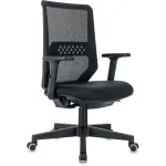 Кресло эргономичное Бюрократ MC-611N черный TW SQU BL сетка/ткань крестов. пластик Кресло эргономичное Бюрократ MC-611N черный TW SQU BL сетка/ткань крестов. пластик