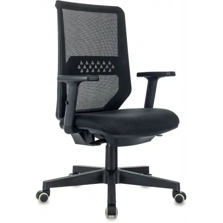 Кресло эргономичное Бюрократ MC-611N черный TW SQU BL сетка/ткань крестов. пластик