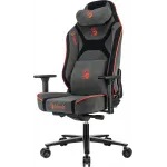 Кресло игровое A4Tech Bloody GC-680 серый/черный искусственная замша с подголов. крестов. металл