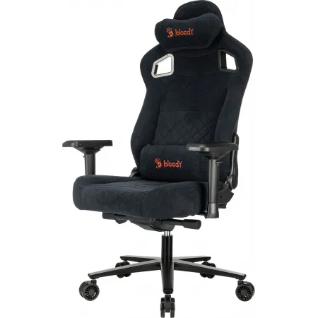 Кресло игровое A4Tech Bloody GC-660 черный Formula 999 искусственная замша с подголов. крестов. металл