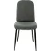 Стул для дома Бюрократ CH-K13_2 комплект 2шт серый Alfa 44 металл черный на ножках (CH-K13_1/GREY_2)