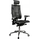 Кресло руководителя эргономичное Метта Yoga Spine Triumph B2 (Черный CC.50.15.13A) черный сиденье черный сет./экокожа с подголов. крестов.5-луч. металл хром Кресло руководителя эргономичное Метта Yoga Spine Triumph B2 (Черный CC.50.15.13A) черный сиденье черный сет./экокожа с подголов. крестов.5-луч. металл хром