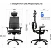 Кресло руководителя эргономичное Метта Yoga Spine Black Edition черный сиденье черный сетка с подголов. крестов.5-луч. металл хром Кресло руководителя эргономичное Метта Yoga Spine Black Edition черный сиденье черный сетка с подголов. крестов.5-луч. металл хром