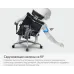 Кресло руководителя эргономичное Метта Yoga Spine Triumph L2 (M06) черный сиденье черный сет./экокожа с подголов. крестов.5-луч. металл хром Кресло руководителя эргономичное Метта Yoga Spine Triumph L2 (M06) черный сиденье черный сет./экокожа с подголов. крестов.5-луч. металл хром