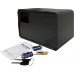 Сейф мебельный LockSworth VS4528-BK взломостойкий встраиваемый 200x310x200мм электронный/ключевой/биометрический