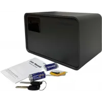 Сейф мебельный LockSworth VS4528-BK взломостойкий встраиваемый 200x310x200мм электронный/ключевой/биометрический