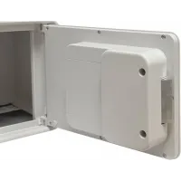 Сейф мебельный LockSworth VS4528-WH взломостойкий встраиваемый 200x310x200мм электронный/ключевой/биометрический