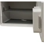 Сейф мебельный LockSworth VS4529-WH взломостойкий встраиваемый 250x360x250мм электронный/ключевой/биометрический