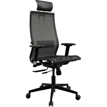 Кресло эргономичное Метта Samurai Black Edition 2.0 сиденье черный сетка крестов. полиамид Кресло эргономичное Метта Samurai Black Edition 2.0 сиденье черный сетка крестов. полиамид