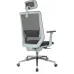 Кресло эргономичное Бюрократ MC-G615N-H черный Elastic-102 Neo Black сетка/ткань с подголов. крестов. алюминий Кресло эргономичное Бюрократ MC-G615N-H черный Elastic-102 Neo Black сетка/ткань с подголов. крестов. алюминий