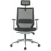 Кресло эргономичное Бюрократ MC-G612N-H черный Elastic-102 Neo Black сетка/ткань с подголов. крестов. металл хром