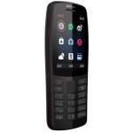 Мобильный телефон Nokia 210 Dual Sim черный моноблок 2Sim 2.4" 240x320 0.3Mpix GSM900/1800 MP3 FM microSD max64Gb