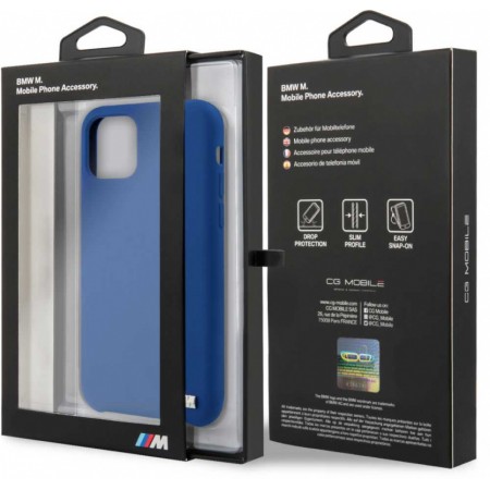 Чехол (клип-кейс) для Apple iPhone 11 Pro BMW Silicon case синий (BMHCN58MSILNA)