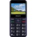 Мобильный телефон Philips E207 Xenium 32Mb синий моноблок 2Sim 2.31" 240x320 Nucleus 0.08Mpix GSM900/1800 GSM1900 FM microSD max32Gb