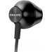 Наушники вкладыши Philips TAUE100BK/00 1.2м черный проводные в ушной раковине