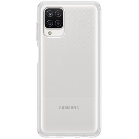 Чехол (клип-кейс) Samsung для Samsung Galaxy A12 Soft Clear Cover прозрачный (EF-QA125TTEGRU)