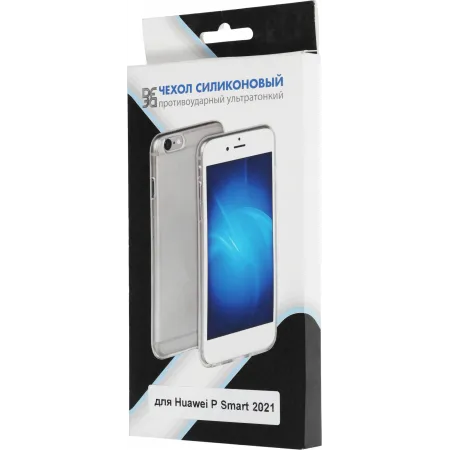 Чехол (клип-кейс) DF для Huawei P Smart (2021) hwCase-98 прозрачный (DF HWCASE-98) Чехол (клип-кейс) DF для Huawei P Smart (2021) hwCase-98 прозрачный (DF HWCASE-98)
