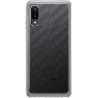 Чехол (клип-кейс) Samsung для Samsung Galaxy A02 Soft Clear Cover прозрачный (EF-QA022TTEGRU)