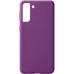 Чехол (клип-кейс) Deppa для Samsung Galaxy S21+ Liquid Silicone Pro фиолетовый (870024)