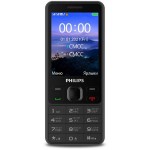 Мобильный телефон Philips E185 Xenium 32Mb черный моноблок 2Sim 2.8" 240x320 0.3Mpix GSM900/1800 GSM1900 MP3 FM microSD max16Gb