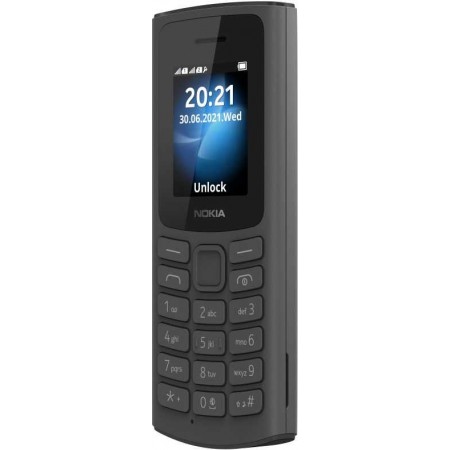 Мобильный телефон Nokia 105 4G DS 0.048 черный моноблок 3G 4G 2Sim 1.8" 120x160 Series 30+ GSM900/1800 GSM1900 FM