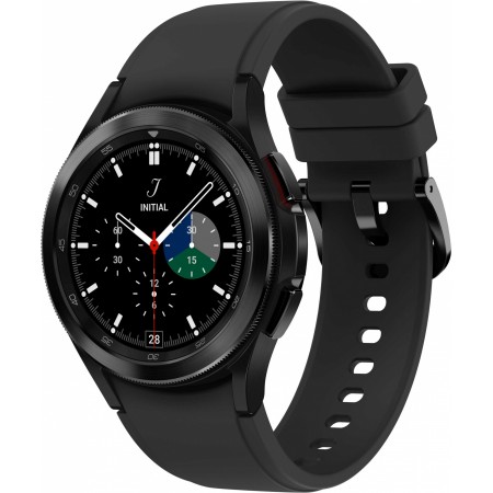 Смарт-часы Samsung Galaxy Watch 4 Classic 42мм 1.2" AMOLED корп.черный рем.черный (SM-R880NZKACIS)