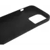 Чехол (клип-кейс) BoraSCO для Apple iPhone 13 Pro Silicone Case черный (матовый) (40442)