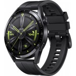 Смарт-часы Huawei Watch GT 3 JPT-B29 46мм 1.43" AMOLED корп.черный рем.черный разм.брасл.:140-210мм (55028464)