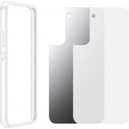 Чехол (клип-кейс) Samsung для Samsung Galaxy S22+ Frame Cover прозрачный (EF-MS906CTEGRU)