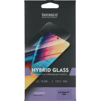 Защитное стекло для экрана BoraSCO Hybrid Glass прозрачный для ZTE Blade A3 (2020) 2.5D антиблик. 1шт. (50120)