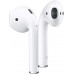 Гарнитура вкладыши Apple AirPods 2 белый беспроводные bluetooth в ушной раковине (MV7N2ZA/A)