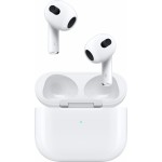 Гарнитура вкладыши Apple AirPods 3 A2565/A2564/A2566 MagSafe белый беспроводные bluetooth в ушной раковине (MME73ZA/A)