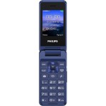 Мобильный телефон Philips E2601 Xenium синий раскладной 2Sim 2.4" 240x320 Nucleus 0.3Mpix GSM900/1800 FM microSD max32Gb