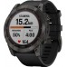 Смарт-часы Garmin Fenix 7X 1.4" корп.серый рем.черный (010-02541-11)