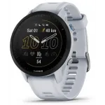 Смарт-часы Garmin Forerunner 955 33мм 1.3" корп.черный рем.белый разм.брасл.:130-220мм (010-02638-31)