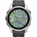 Смарт-часы Garmin Fenix 7S 1.2" корп.серый рем.черный (010-02539-01)