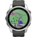 Смарт-часы Garmin Fenix 7S 1.2" корп.серый рем.черный (010-02539-01)