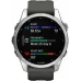 Смарт-часы Garmin Fenix 7S 1.2" корп.серый рем.черный (010-02539-01)