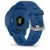 Смарт-часы Garmin Forerunner 255 33мм 1.3" корп.черный силикон рем.синий (010-02641-11)