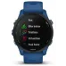 Смарт-часы Garmin Forerunner 255 33мм 1.3" корп.черный силикон рем.синий (010-02641-11)
