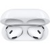 Гарнитура вкладыши Apple AirPods 3 A2565/A2564/A2897 Lightning белый беспроводные bluetooth в ушной раковине (MPNY3ZA/A)