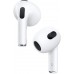 Гарнитура вкладыши Apple AirPods 3 A2565/A2564/A2897 Lightning белый беспроводные bluetooth в ушной раковине (MPNY3AM/A)