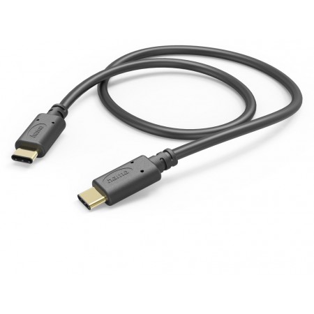 Кабель Hama 00201591 USB Type-C (m)-USB Type-C (m) 1.5м черный
