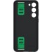 Чехол (клип-кейс) Samsung для Samsung Galaxy S23+ Silicone Grip Case черный (EF-GS916TBEGRU)