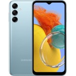 Смартфон Samsung SM-M146B Galaxy M14 64Gb 4Gb голубой моноблок 3G 4G 2Sim 6.6" 1080x2408 Android 13 50Mpix 802.11 a/b/g/n/ac NFC GPS GSM900/1800 GSM1900 TouchSc microSD max1024Gb