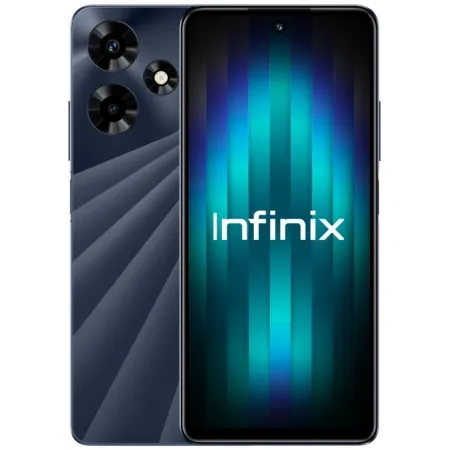 Смартфон Infinix X6831 Hot 30 128Gb 4Gb черный моноблок 3G 4G 2Sim 6.78" 1080x2460 Android 13 50Mpix 802.11 a/b/g/n/ac NFC GPS GSM900/1800 GSM1900 TouchSc FM microSD max1024Gb