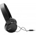 Гарнитура накладные Sony MDR-ZX110AP 1.2м черный проводные оголовье (MDR-ZX110APBC1E)