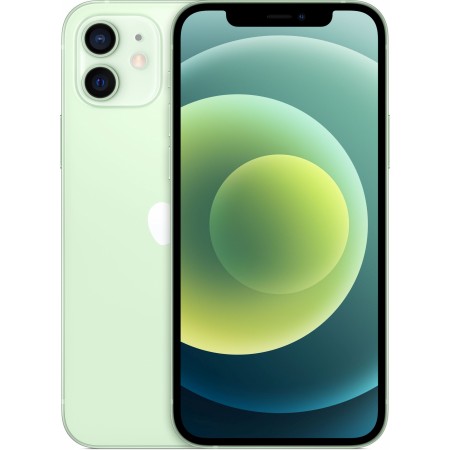 Смартфон Apple A2403 iPhone 12 128Gb 4Gb зеленый моноблок 3G 4G 1Sim 6.1" 1170x2532 iOS 15 12Mpix 802.11 a/b/g/n/ac/ax NFC GPS GSM900/1800 GSM1900 TouchSc Protect