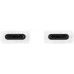 Кабель Samsung EP-DA705 EP-DA705BWEGWW USB Type-C (m)-USB Type-C (m) 1м белый коробка (упак.:1шт)